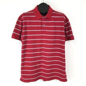 Gap Polo Shirt Men's Large Classic Fit Short Sleeve Knit Casual Cotton Red